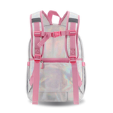 Zenpack Jr. Laptop Backpack in Metallic Silver - JWorldstore