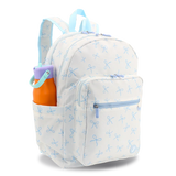 Zenpack Laptop Backpack in Blue Bows - JWorldstore