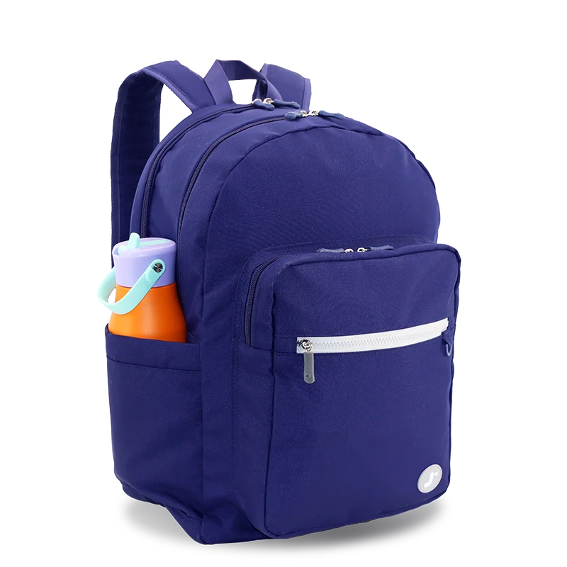 Zenpack Laptop Backpack in Navy - JWorldstore