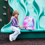 Packmate 2 in 1 Backpack With Built-in Lunch Bag in Purple - JWorldstore