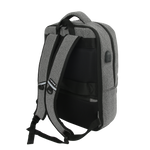 Pilgrim TSA-Friendly Business Laptop Backpack in Grey - JWorldstore