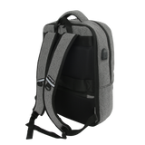Pilgrim TSA-Friendly Business Laptop Backpack in Grey - JWorldstore