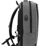 Pilgrim TSA-Friendly Business Laptop Backpack in Grey - JWorldstore