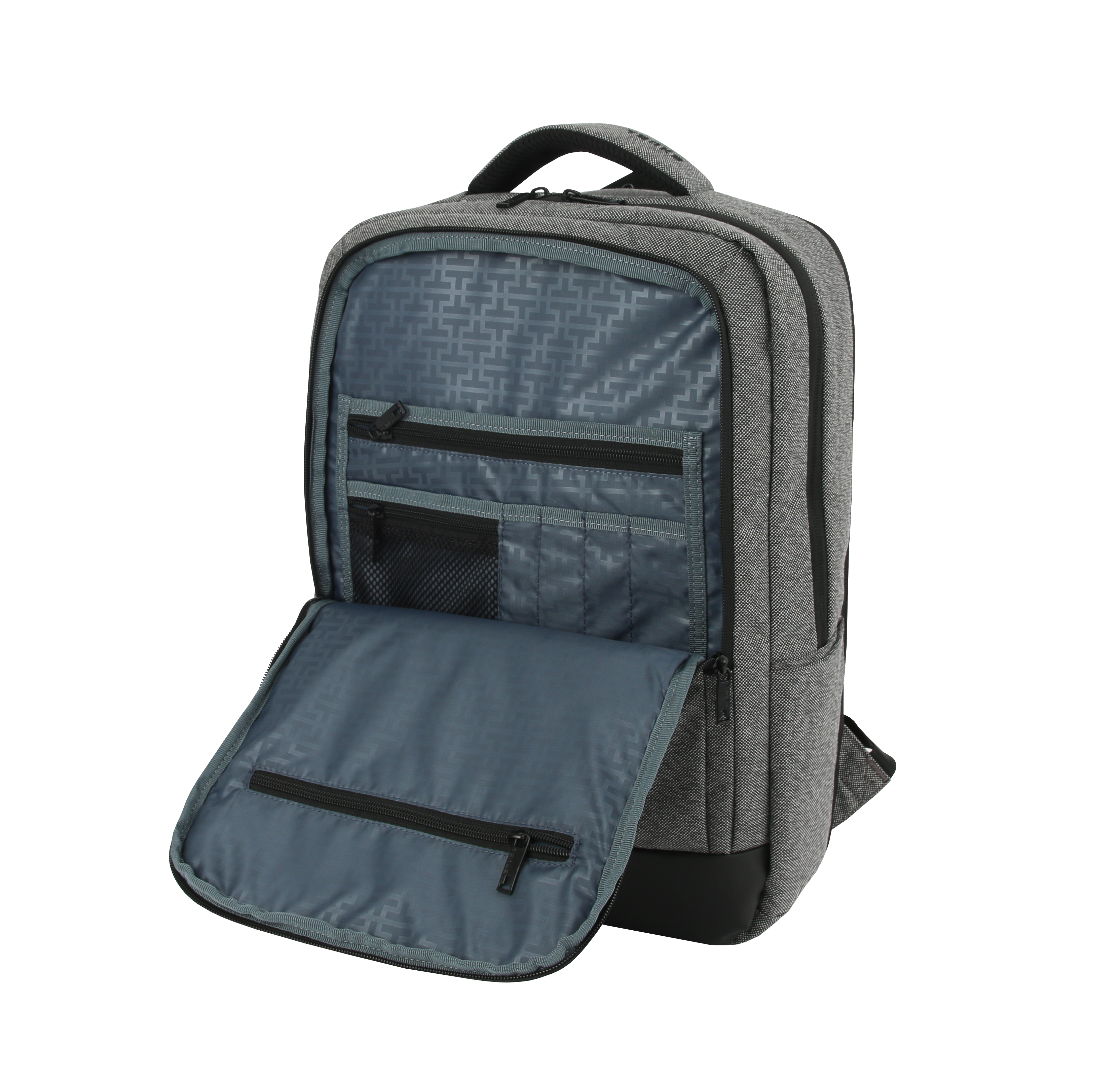 Pilgrim TSA-Friendly Business Laptop Backpack in Grey - JWorldstore