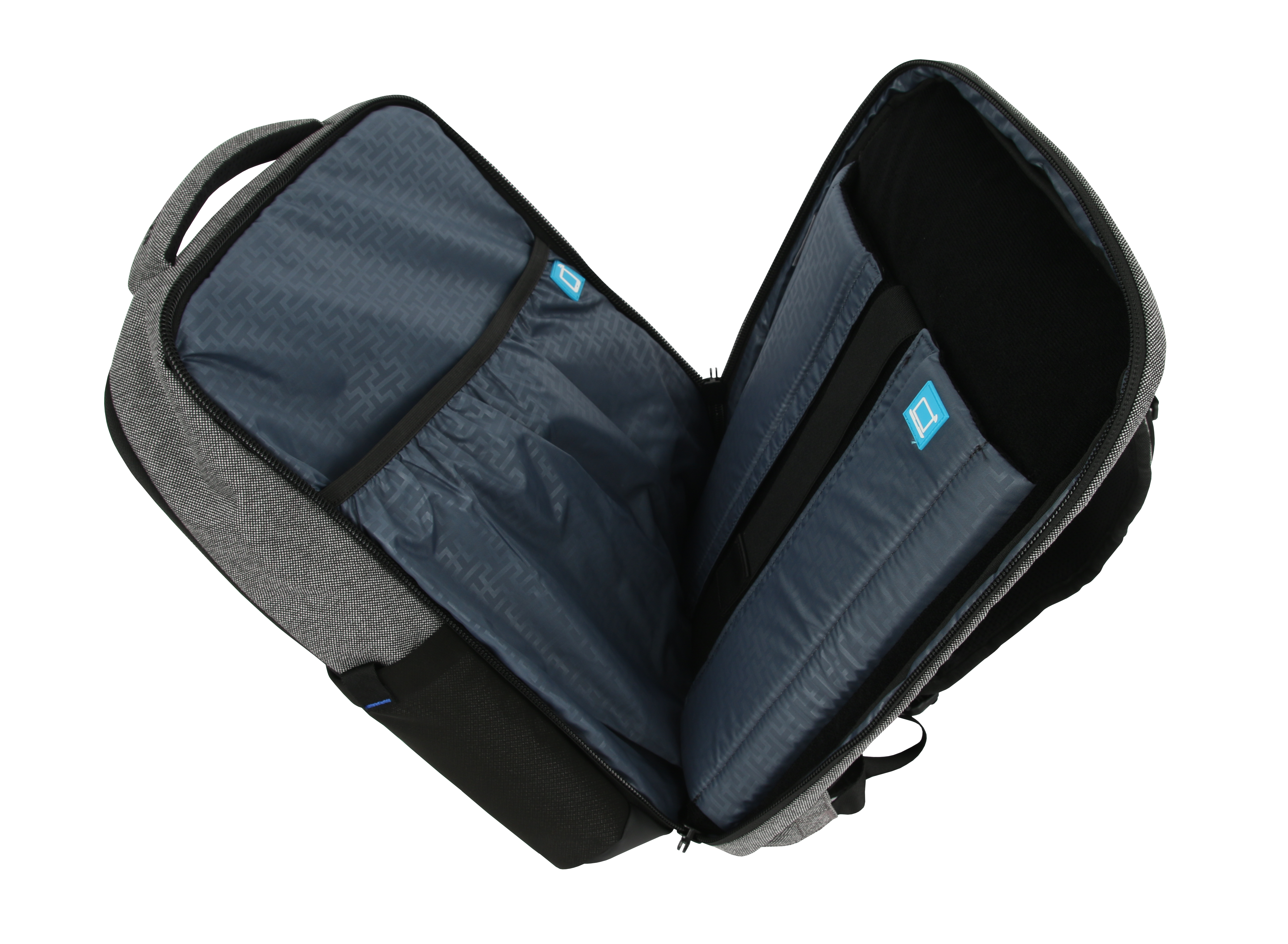 Martin Business Laptop Backpack in Grey - JWorldstore