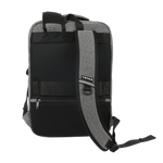 Martin Business Laptop Backpack in Grey - JWorldstore