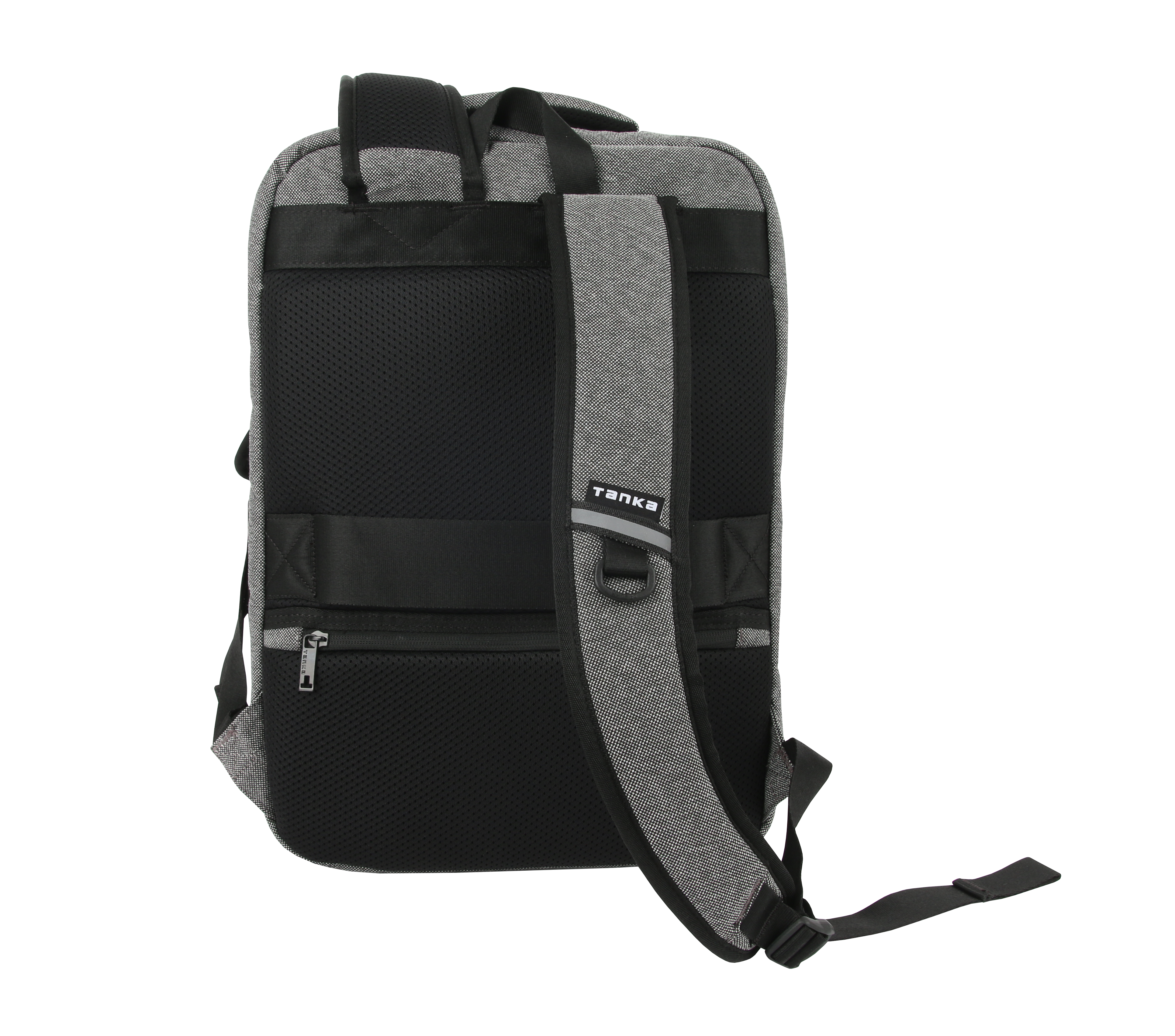Martin Business Laptop Backpack in Grey - JWorldstore