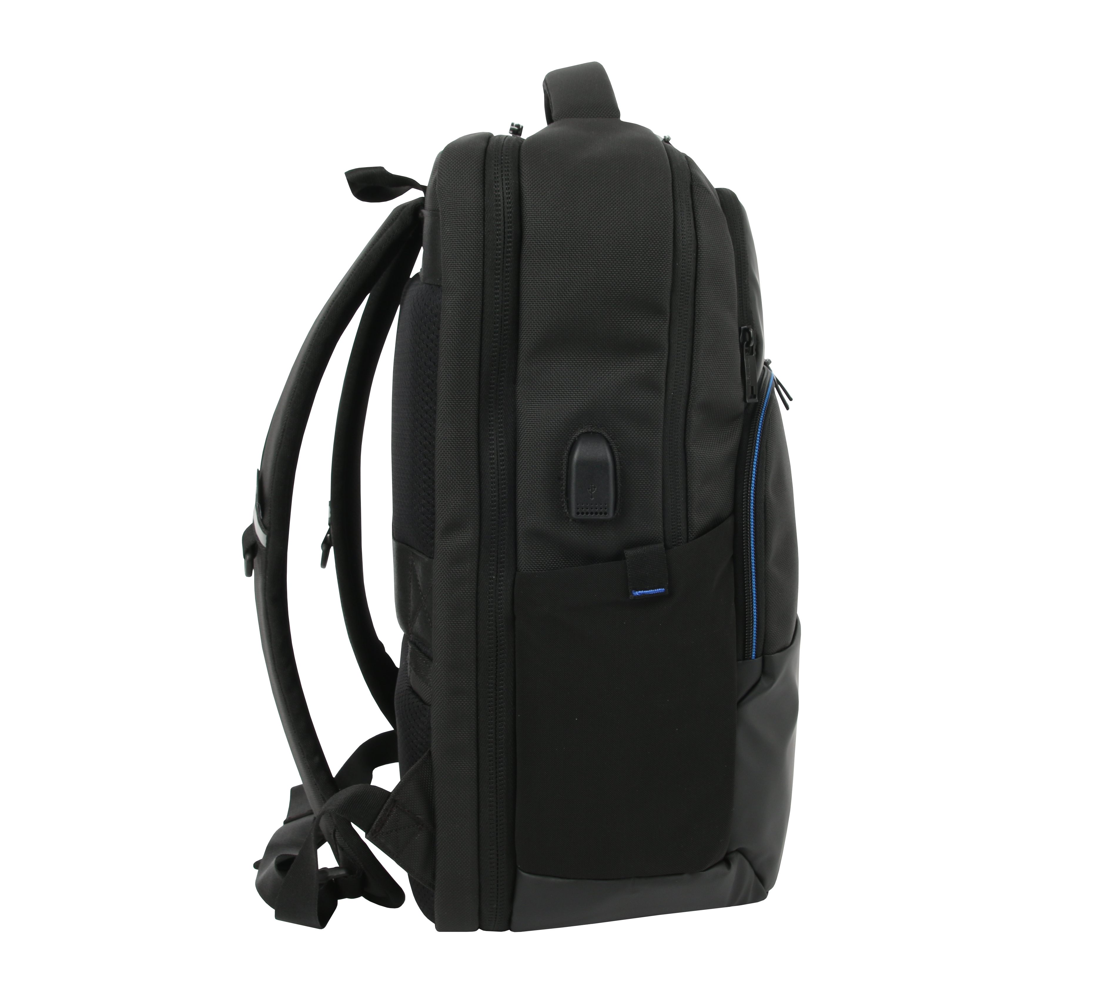 Martin Business Laptop Backpack in Black - JWorldstore