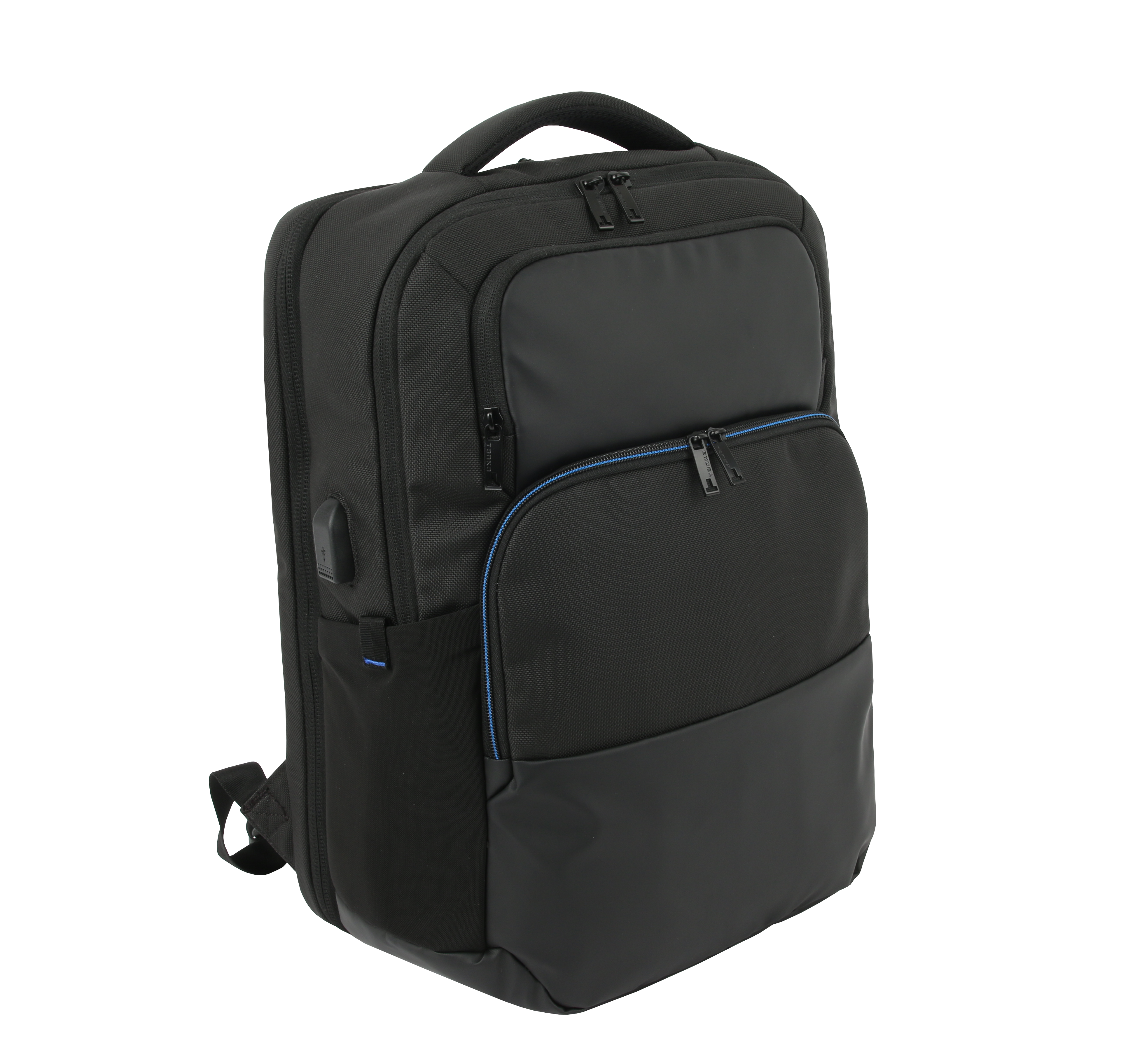 Martin Business Laptop Backpack in Black - JWorldstore