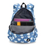 Oz Daypack Backpack in Denim Heart - JWorldstore