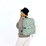 Oz Daypack Backpack in Matcha Checkers