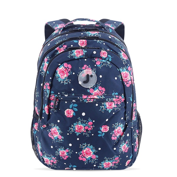 【近日中削除予定】wmmw backpack【navy×pink logo】 Cornelia School Laptop Backpacks for Girls | Navy Rose | J World