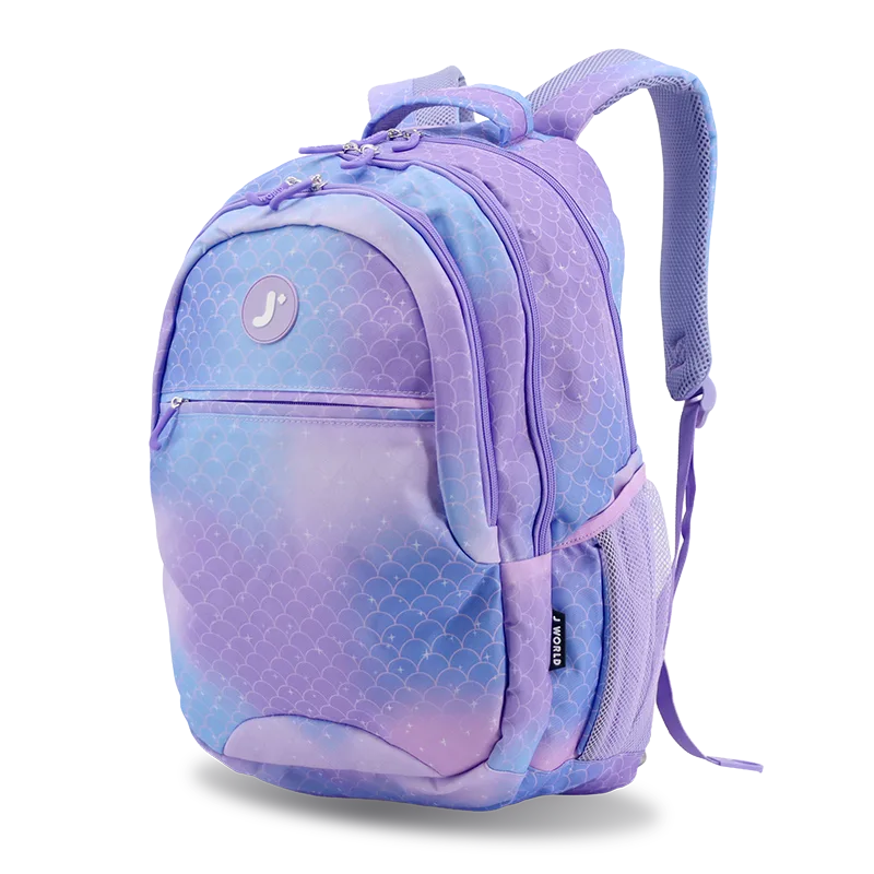 Cornelia Laptop Backpack in Purple Mermaid - JWorldstore