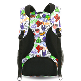 Cornelia Laptop Backpack in Street Art