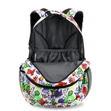 Cornelia Laptop Backpack in Street Art