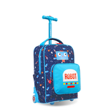 Sparkle 15 Inch Kids Rolling Backpack / Carry On - JWorldstore