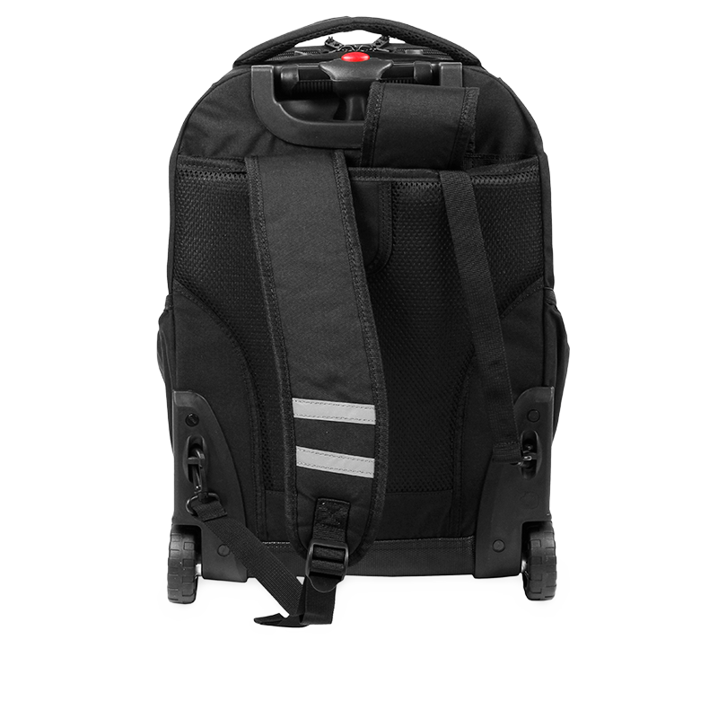 18 kids rolling backpack lunch bag Duo Rolling Backpack With Detachable Lunch Box Set - 18 Inch in Black - Kids