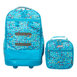 Duo Rolling Backpack With Detachable Lunch Box Set (18 Inch) - JWorldstore