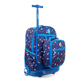 Duo Rolling Backpack With Detachable Lunch Box Set (18 Inch) - JWorldstore
