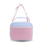 Cody Lunch Bag With Shoulder Strap in Blue Bows - JWorldstore