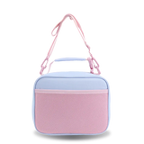 Cody Lunch Bag With Shoulder Strap in Blue Bows - JWorldstore