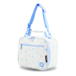 Cody Lunch Bag With Shoulder Strap in Blue Bows - JWorldstore