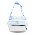 Cody Lunch Bag With Shoulder Strap in Blue Bows - JWorldstore