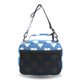 Cody Lunch Bag With Shoulder Strap in Denim Heart - JWorldstore