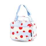 Cody Lunch Bag With Shoulder Strap in Floating Apple
