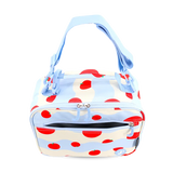Cody Lunch Bag With Shoulder Strap in Floating Apple