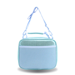 Cody Lunch Bag With Shoulder Strap in Metallic Teal - JWorldstore