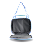 Cody Lunch Bag With Shoulder Strap in Metallic Teal - JWorldstore