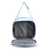 Cody Lunch Bag With Shoulder Strap in Metallic Teal - JWorldstore