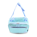 Cody Lunch Bag With Shoulder Strap in Metallic Teal - JWorldstore
