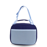Cody Lunch Bag With Shoulder Strap in Navy