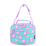 Cody Lunch Bag With Shoulder Strap in Puffy Flower