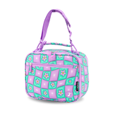 Cody Lunch Bag With Shoulder Strap in Puffy Flower