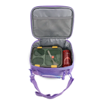 Cody Lunch Bag With Shoulder Strap in Purple Mermaid - JWorldstore