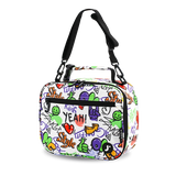 Cody Lunch Bag With Shoulder Strap in Street Art