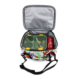 Cody Lunch Bag With Shoulder Strap in Street Art