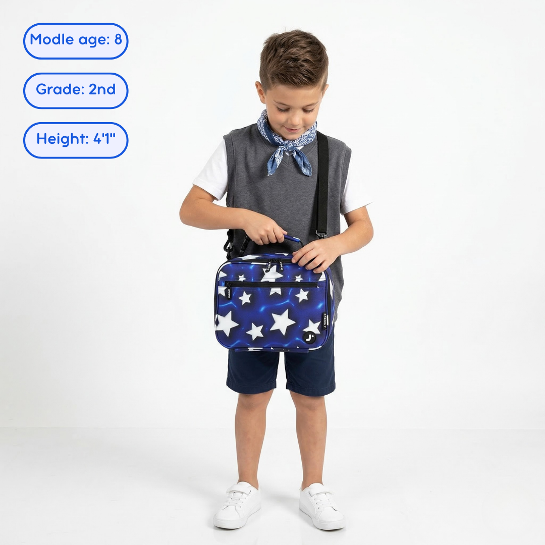 Cody Lunch Bag With Shoulder Strap in Street Art - JWorldstore