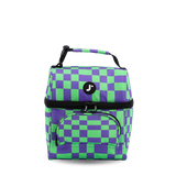 Corey Lunch Bag in Pixel Checkers