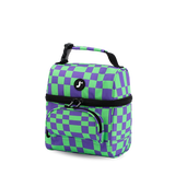 Corey Lunch Bag in Pixel Checkers