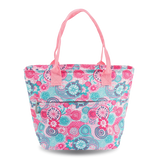 Lola Insulated Lunch Tote Bag in Blue Raspberry