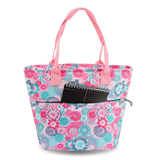 Lola Insulated Lunch Tote Bag in Blue Raspberry