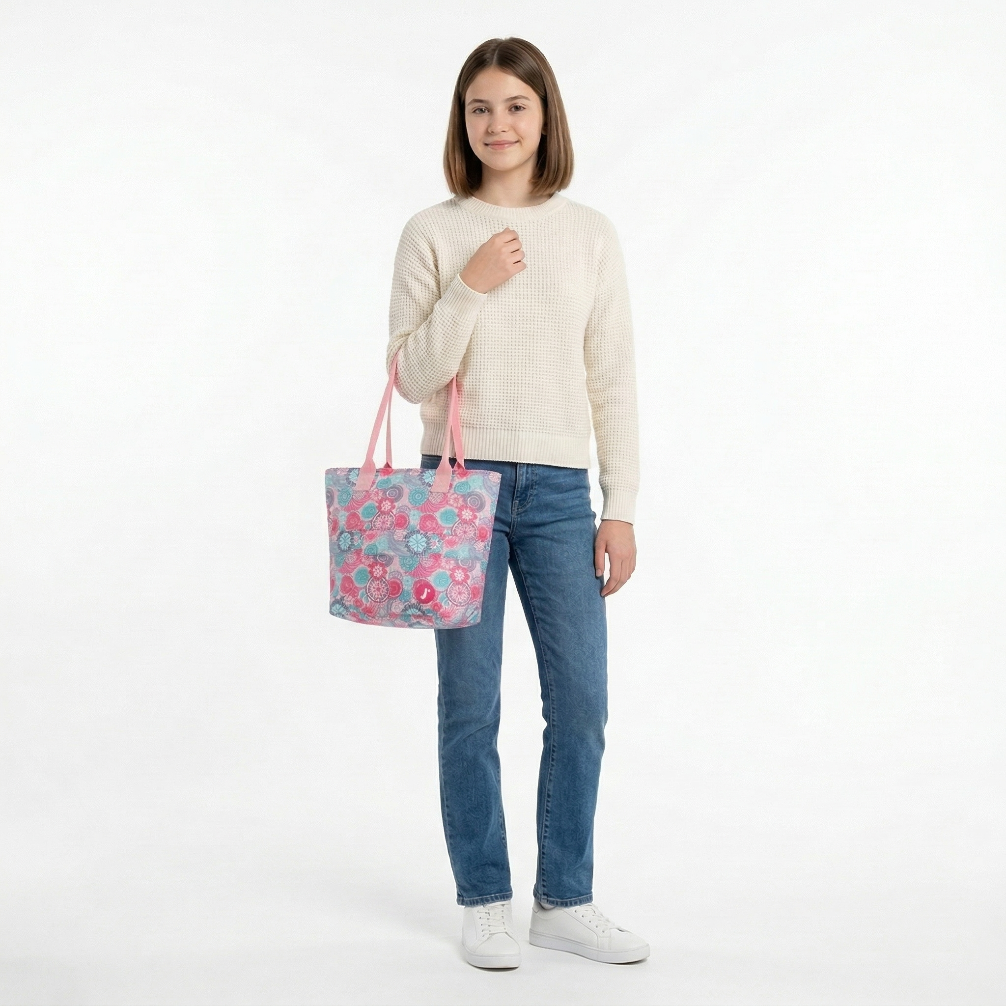 Lola Insulated Lunch Tote Bag in Heart Factory - Final Sale - JWorldstore