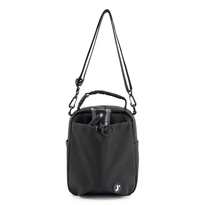 Cole Insulated Lunch Bag in Black - JWorldstore