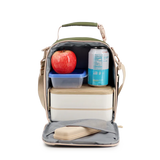 Cole Insulated Lunch Bag in Olive Green - JWorldstore