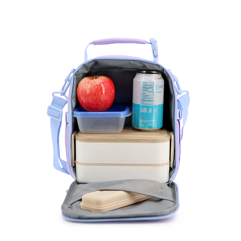 Cole Insulated Lunch Bag in Purple - JWorldstore