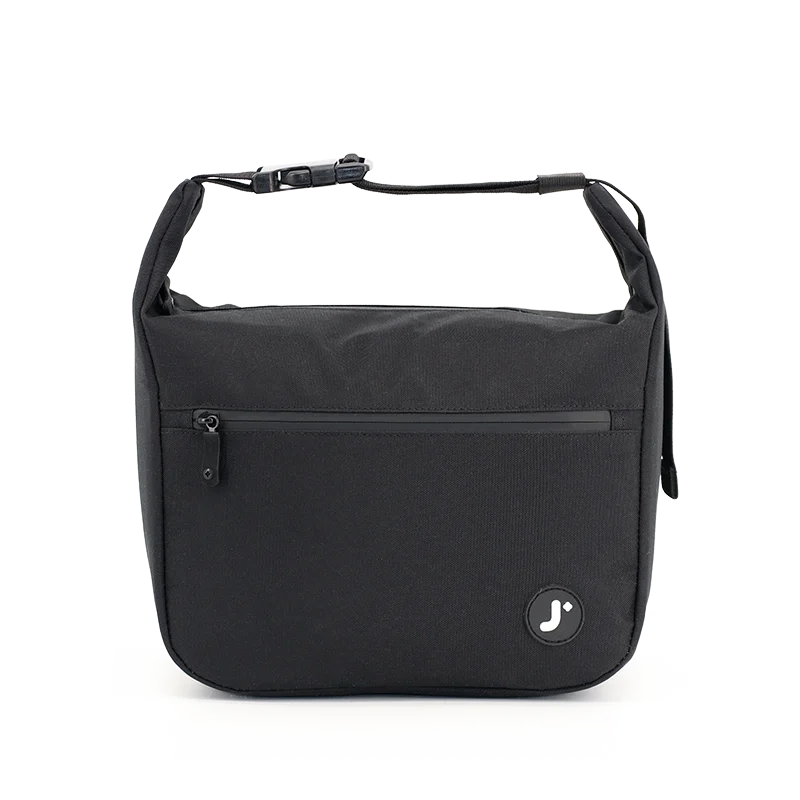Lane Insulated Lunch Bag in Black - JWorldstore